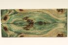 Plaquettes pour la coutellerie, Loupe de Peuplier stabilis�e vert, ref:PLpPEs71955ve