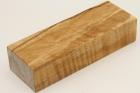 Bloc pour la coutellerie, Erable sycomore ond� stabilis� naturel, ref:BESOs72188na