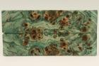 Plaquettes pour la coutellerie, Loupe de Peuplier stabilis�e vert, ref:PLpPEs72603ve