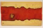Plaquettes pour la coutellerie, loupe de Buis + r�sine rouge, ref:PRLpBU72765