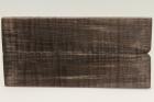 Plaquettes pour la coutellerie, Erable sycomore ond� stabilis� noir, ref:PESOs72813nr