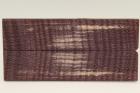 Plaquettes pour la coutellerie, Erable sycomore ond� stabilis� violet, ref:PESOs72819vi