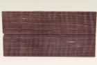 Plaquettes pour la coutellerie, Erable sycomore ond� stabilis� violet, ref:PESOs72821vi