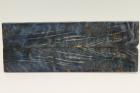 Plaquettes pour la coutellerie, Bouleau de Car�lie stabilis� bleu, ref:PBMs72826b