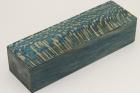 Bloc pour la coutellerie, Platane stabilis� bleu, ref:BPLs72866b
