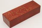 Bloc pour la coutellerie, Platane stabilis� rouge, ref:BPLs72871r