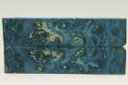 Plaquettes pour la coutellerie, Loupe d'Erable N�gundo stabilis� bleu, ref:PLpErs72961b