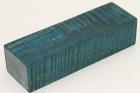 Bloc pour la coutellerie, Erable sycomore ond� stabilis� bleu, ref:BESOs73065b