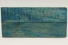 Plaquettes pour la coutellerie, Erable sycomore ond� stabilis� bleu, ref:PESOs73060b
