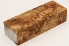 Bloc pour la coutellerie, Loupe de Peuplier stabilis� naturel, ref:BLpPEs73182na