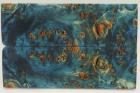 Plaquettes pour la coutellerie, Loupe de Peuplier stabilis�e bleue, ref:PLpPEs73447b