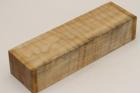Bloc pour la coutellerie, Erable sycomore �chauff� ond�, ref:BESO73501