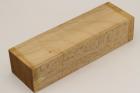 Bloc pour la coutellerie, Erable sycomore �chauff� ond�, ref:BESO73502