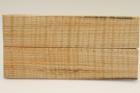 Plaquettes pour la coutellerie, Erable sycomore ond� �chauff�, ref:PESO73531
