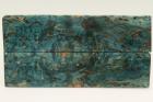 Plaquettes pour la coutellerie, Bouleau de Car�lie stabilis� bleu, ref:PBMs73828b