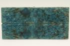 Plaquettes pour la coutellerie, Bouleau de Car�lie stabilis� bleu, ref:PBMs73824b