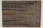Plaquettes pour la coutellerie, Erable sycomore ond� stabilis� noir, ref:PESOs73883nr