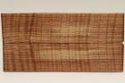 Plaquettes pour la coutellerie, Erable sycomore ond� stabilis� marron, ref:PESOs73953ma