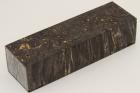 Bloc pour la coutellerie, Loupe d'Erable N�gundo stabilis� noir/vert, ref:BLpErs74305nr