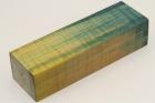 Bloc pour la coutellerie, Erable sycomore ond� stabilis� multicolore, ref:BESOs74516mu
