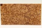Plaquettes pour la coutellerie, Bouleau de Car�lie stabilis� naturel, ref:PBMs74530na