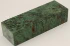 Bloc pour la coutellerie, Loupe de Peuplier stabilis� vert, ref:BLpPEs74543ve