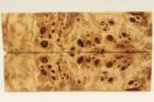 Plaquettes pour la coutellerie, Loupe de Peuplier stabilis� naturel, ref:PLpPEs74552na