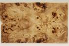 Plaquettes pour la coutellerie, Loupe de Peuplier stabilis� naturel, ref:PLpPEs74555na