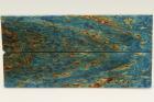 Plaquettes pour la coutellerie, loupe de Fr�ne stabilis� bleue, ref:PLpFrs74566b