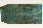 Plaquettes pour la coutellerie, loupe de Fr�ne stabilis� bleue, ref:PLpFrs74686b