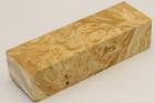 Bloc pour la coutellerie, Loupe d'Erable N�gundo stabilis� naturel, ref:BLpErs74737na