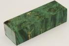 Bloc pour la coutellerie, Loupe d'Erable N�gundo stabilis� vert, ref:BLpErs74770ve