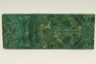 Plaquettes pour la coutellerie, Loupe d'Erable N�gundo stabilis� vert, ref:PLpErs74772ve