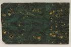 Plaquettes pour la coutellerie, Loupe d'Erable N�gundo stabilis� noir/vert, ref:PLpErs75128nr