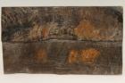 Plaquettes pour la coutellerie, corne de buffle avec cro�te, ref:PCrBUF75418