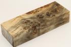Bloc pour la coutellerie, Loupe de Peuplier stabilis� naturel, ref:BLpPEs75426na
