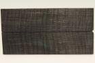 Plaquettes pour la coutellerie, Erable sycomore ond� stabilis� noir/vert, ref:PESOs75440nr