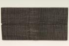 Plaquettes pour la coutellerie, Erable sycomore ond� stabilis� noir/vert, ref:PESOs75441nr