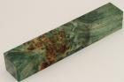 Carrelet � stylo, Loupe de Peuplier stabilis�e verte, ref:SLpPEs75461ve