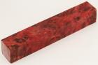 Carrelet � stylo, Loupe de Peuplier stabilis�e rouge, ref:SLpPEs75469r