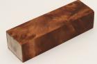 Bloc pour la coutellerie, Loupe de S�quoia stabilis�e naturelle, ref:BLpSqs75472