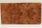 Plaquettes pour la coutellerie, Loupe de S�quoia stabilis�e naturelle, ref:PLpSqs75476