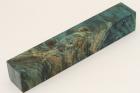 Carrelet � stylo, Loupe de Peuplier stabilis�e bleue, ref:SLpPEs75492b