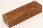 Bloc pour la coutellerie, Bouleau de Car�lie stabilis� naturel, ref:BBMs75604na