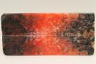 Plaquettes pour la coutellerie, r�sine orange, ref:PRR75624