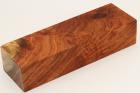 Bloc pour la coutellerie, Loupe d'Amboine rouge, ref:BLpAmb75880