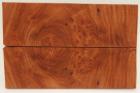 Plaquettes pour la coutellerie, Loupe d'Amboine, ref:PLpAmb75909