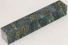 Carrelet � stylo, Loupe d'Erable N�gundo stabilis� bleu, ref:SLpErs75949b