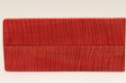 Plaquettes pour la coutellerie, Erable sycomore stabilis� rouge, ref:PESOs76024r