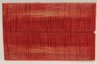 Plaquettes pour la coutellerie, Erable sycomore stabilis� rouge, ref:PESOs76027r